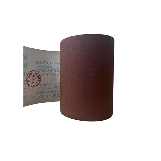 Emery Cloth Rolls 75mm - 3 inch 80 25