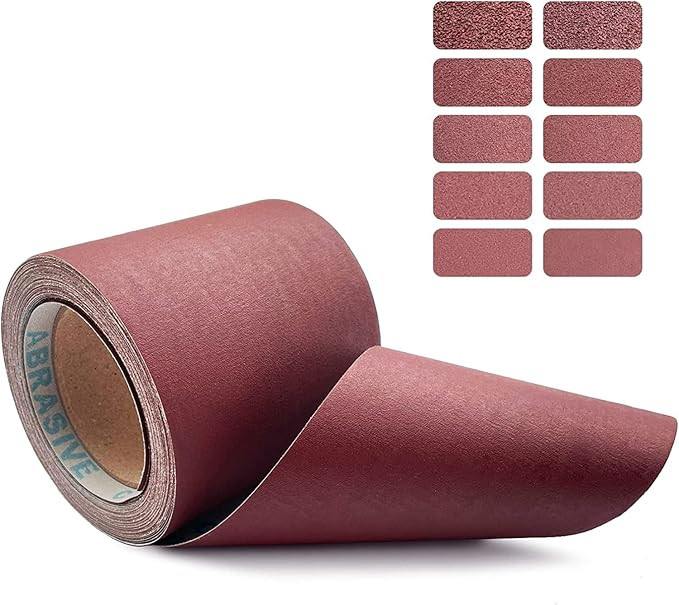 Emery Cloth Rolls 75mm - 3 inch 320 25