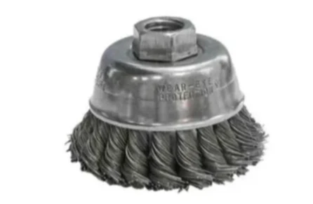 Cup Wire Brush (Twisted / Threaded)
